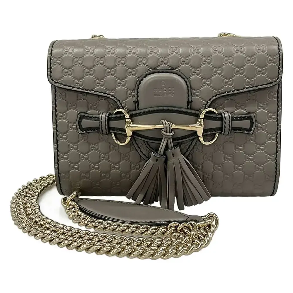 Gucci Emily/Micro Guccisima Shoulder Bag 449636